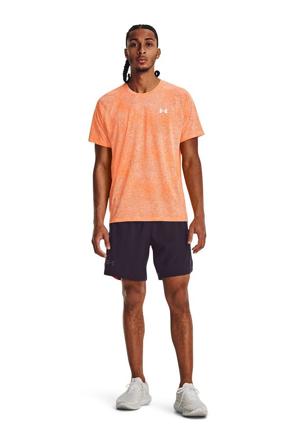 Under Armour Purple Men s Shorts1376583 541 UA LAUNCH 7 GRAPHI Trendyol