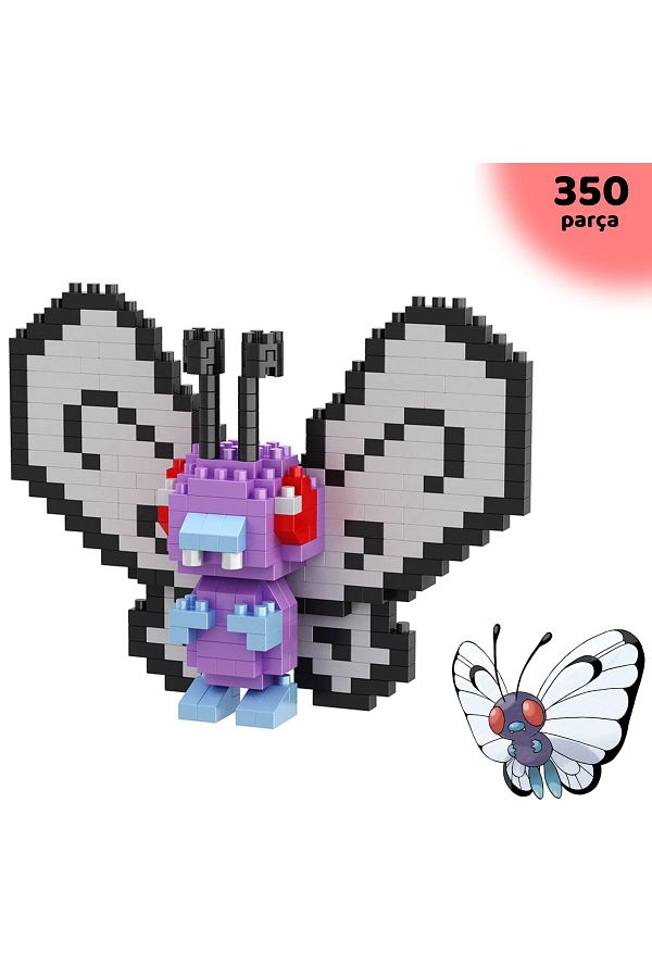 ThreeMB Toys-Pokemon 1stPart Block Puzzle Butterfree 1