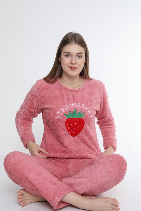 Strawberry pajamas womens on sale
