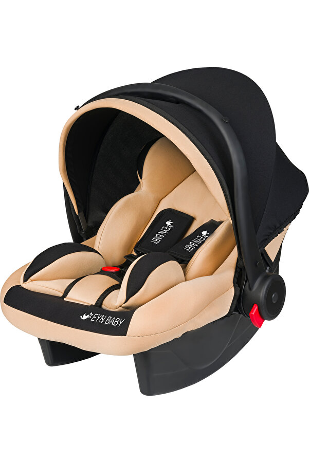 eynbaby Lüx Pedli Bebek Puset Taşıma Bebek Oto Koltuğu Puset, Ana Kucağı Bej