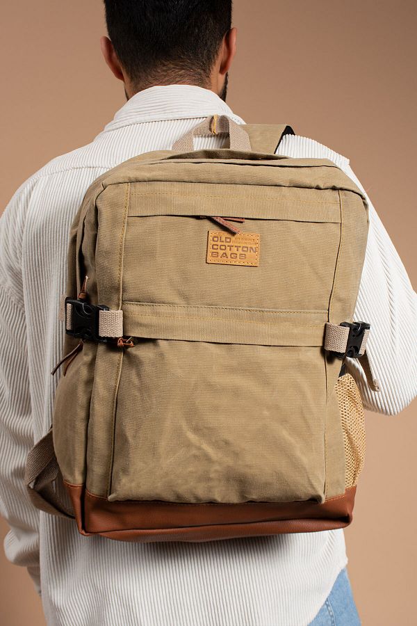 Waterproof vintage backpack on sale