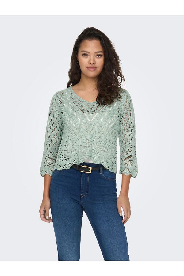 JDY-JDYNEW SUN 3/4 Short Pullover – Tragetasche KNT 1