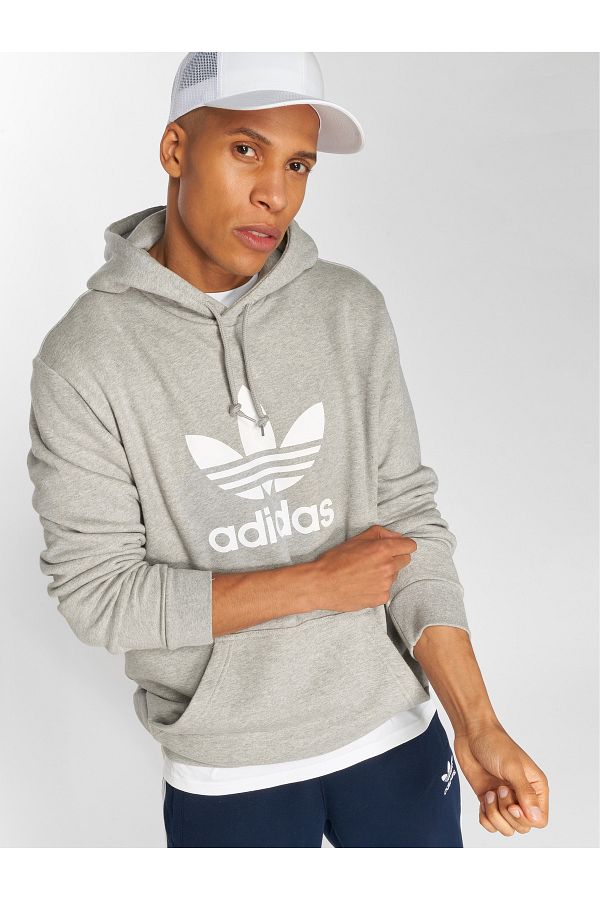 Adidas trefoil hoodie herren shop