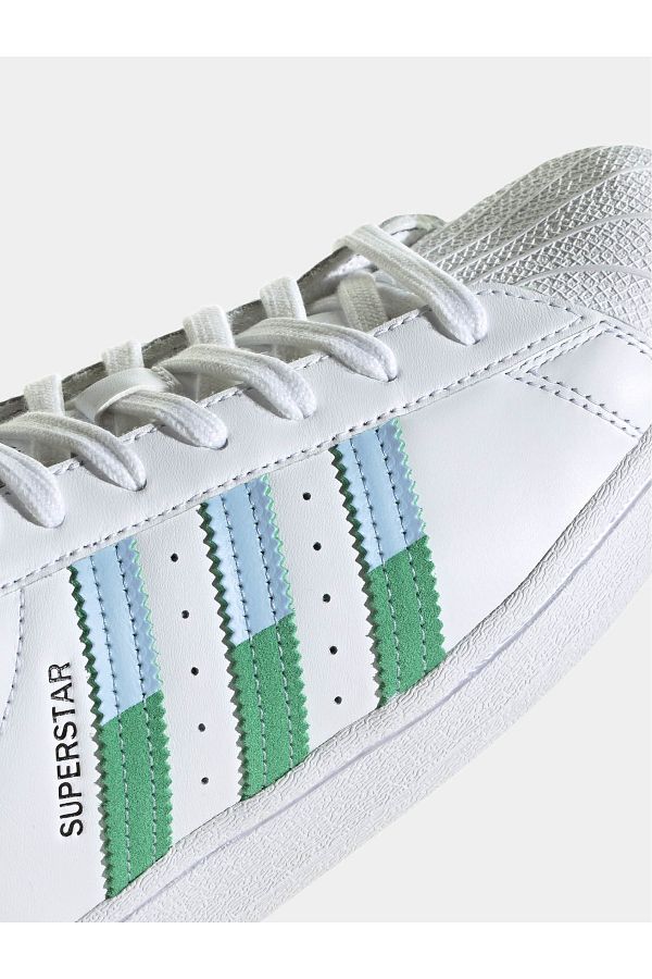 adidas Superstar Sneaker WeiB Flacher Absatz 38 2 3 Trendyol