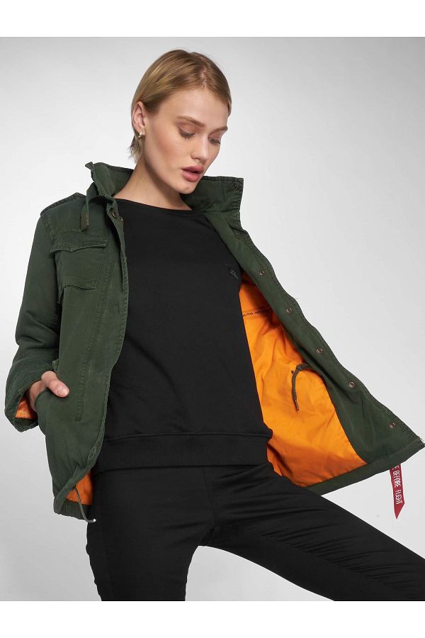 Alpha Industries Damen Alpha Industries Vintage M 65 CW W Jacke Trendyol