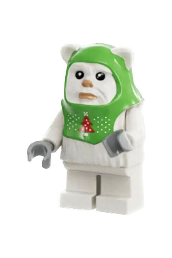 LEGO Star Wars Micro Buildings 24 Ewok Original Minifigure in Christmas Costume Trendyol
