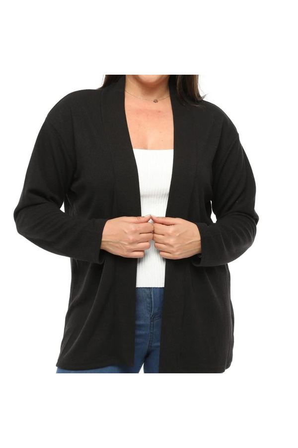 Damla-Women's Plus Size Loose Cardigan 1
