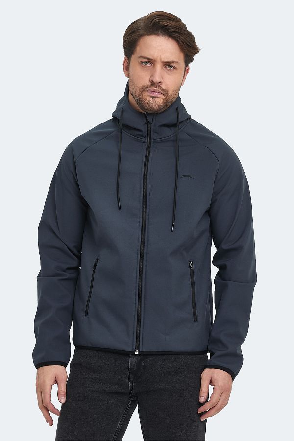 Slazenger Men s Coat Jacket Anthracite RANGI Trendyol