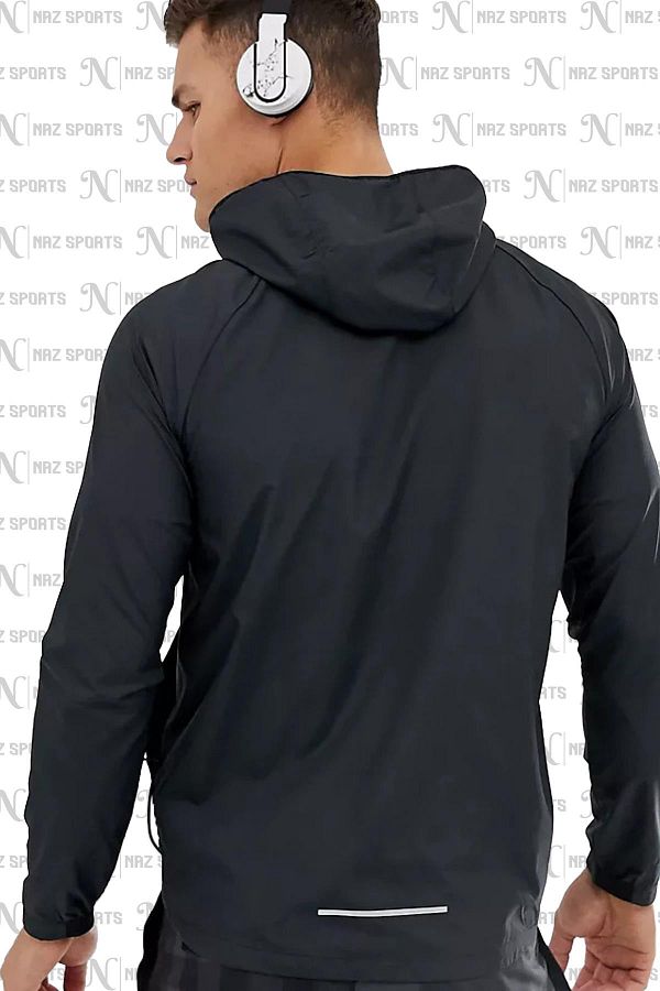 Nike Essential Hooded Running Waterproof Fabric Hooded Men s Sports Jacket Trendyol