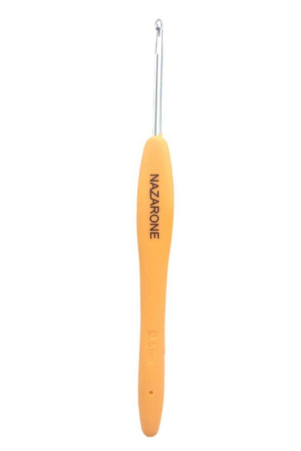 Alux-Knitting Wool Crochet with Silicone Handle, No. 3.5 1