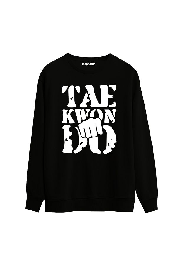 hakuof Taekwondo Sweatshirt Unisex Printed Taekwondo Trendyol
