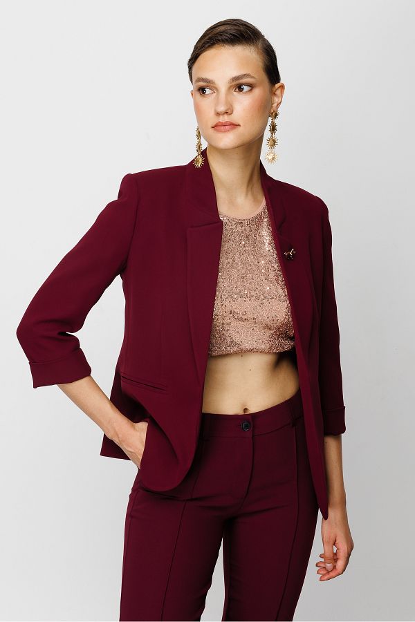 Nefeli-Blazer Jacket with Cat Accessories 1