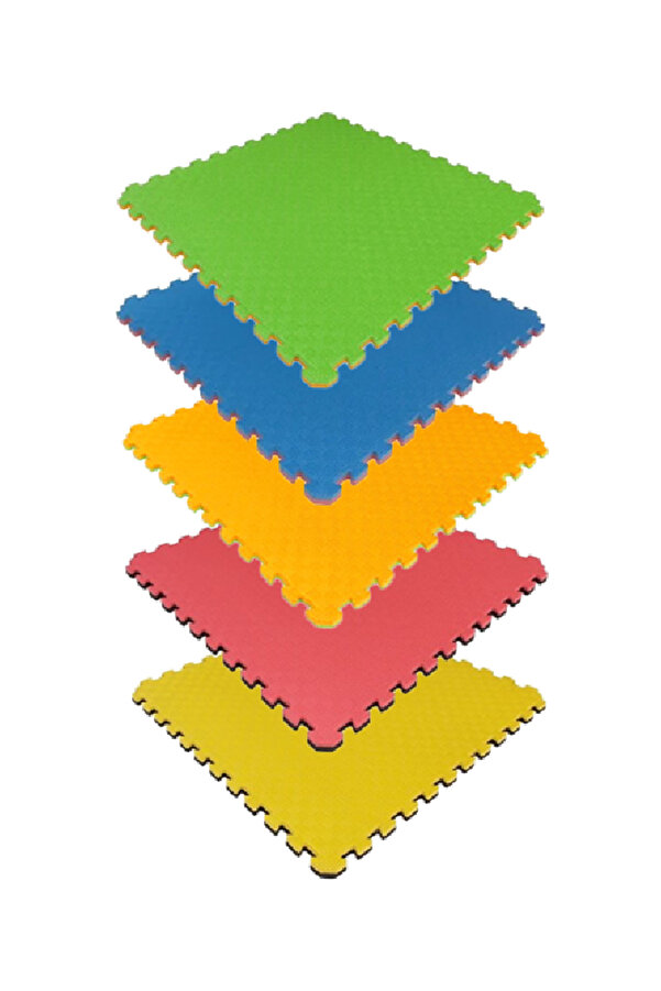 OSERSHOP Tatami Minder 50x50x26mm Çok Renkli Paket Tatami Eva Zemin Minderi Puzzle Zemin Matı Tatami Minder
