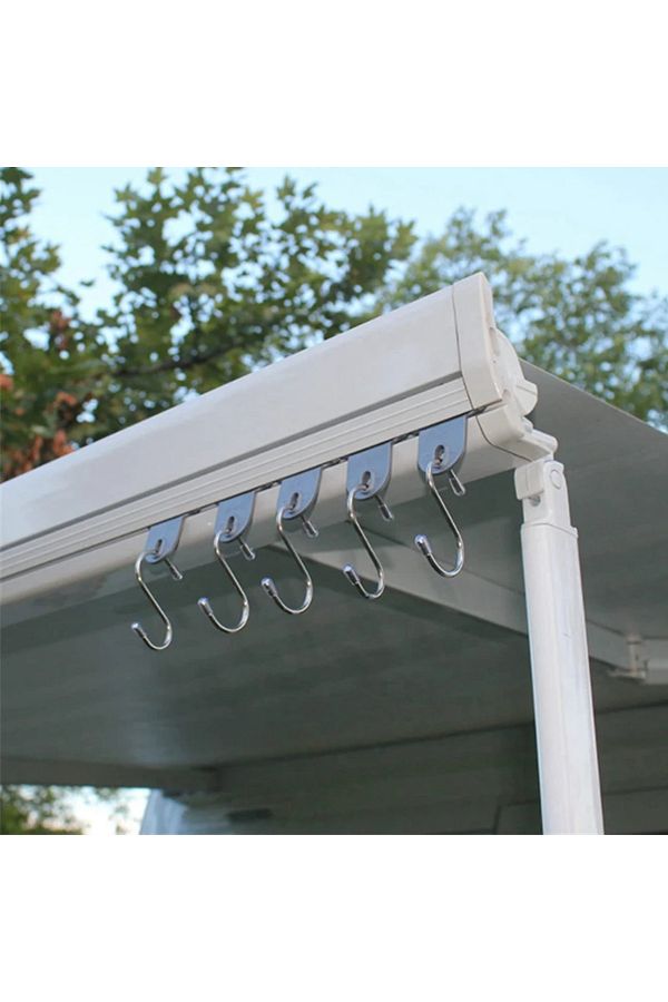 Dekuis 3d-Caravan Awning Channel Hanger Flamma - Pack of 5 Without Hooks for Thule Awning 1
