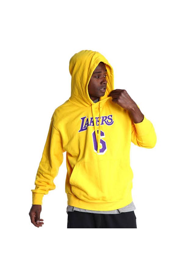 Nike Los Angeles Lakers Pullover Fleece Essential Men s Sweatshirt DB1181 728 Trendyol