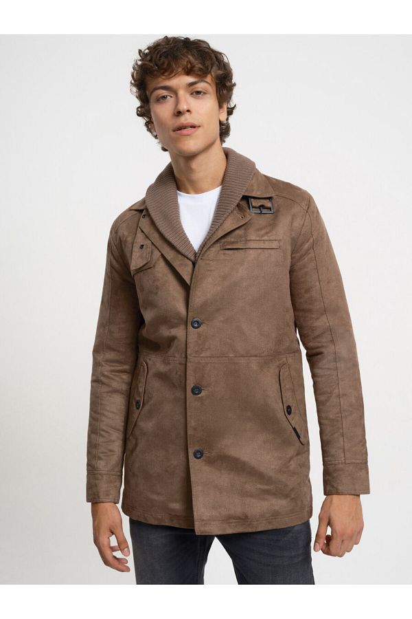 Loft Slim Fit Men s Coat Trendyol