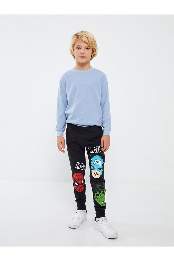 LC Waikiki Elastic Waist Marvel Printed Boy s Jogger Sweatpants Trendyol