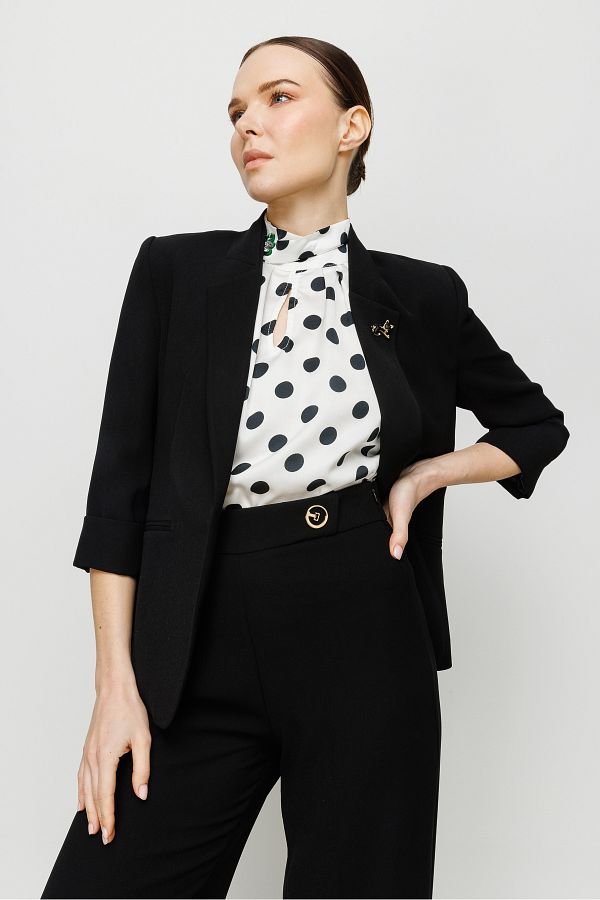 Nefeli-Blazer Jacket with Cat Accessories 1