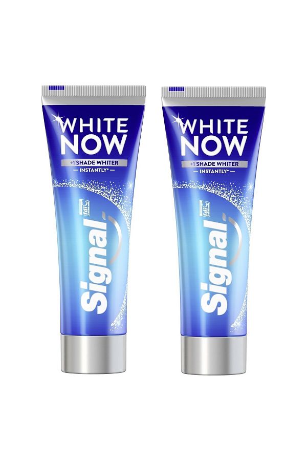 Signal-White Now Toothpaste Instant Whiteness 75 ml X2 (2 PCS X 75 ML) 1