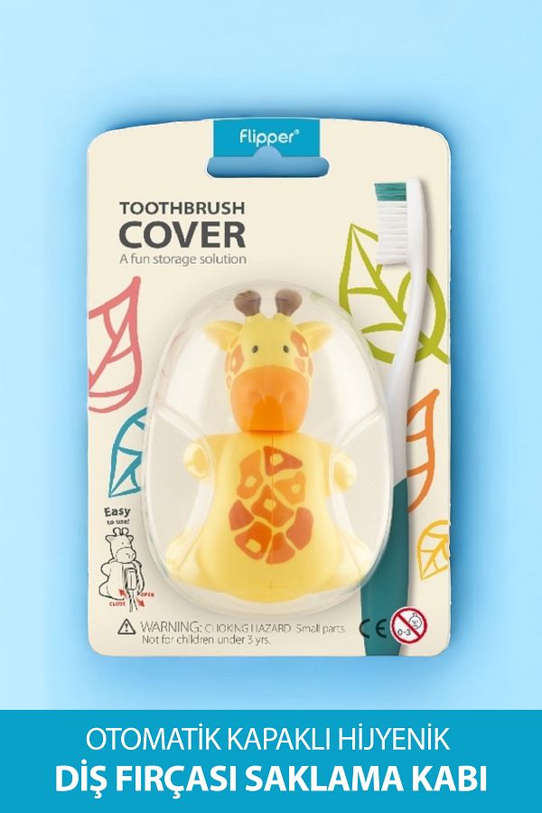 R.O.C.S.-Rocs Flipper Toothbrush Container Giraffe 1