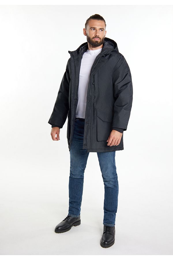 Icebound Parka Black Parka Trendyol