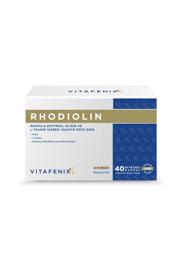 Vitafenix-Rhodiolin Rodiola Root Extract 40 Capsules8683684703058EC 1