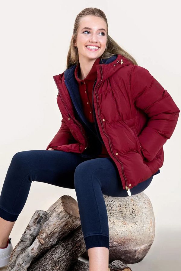Us polo assn red jacket best sale