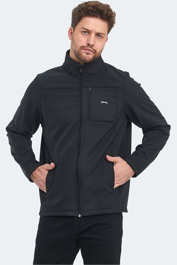 Slazenger RADOS Men s Jacket Coat Black Trendyol