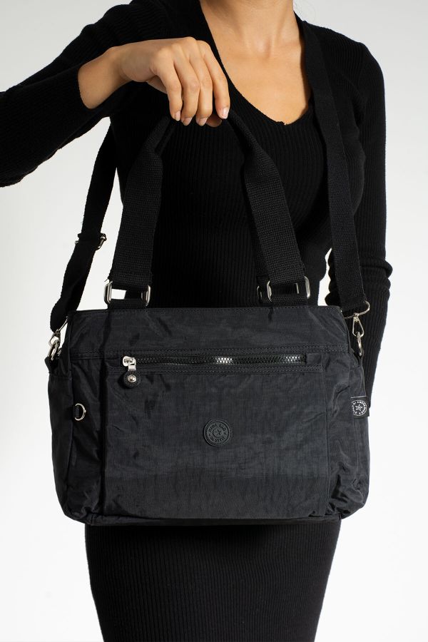 YOGII Shoulder Bag - Black - Plain - Trendyol