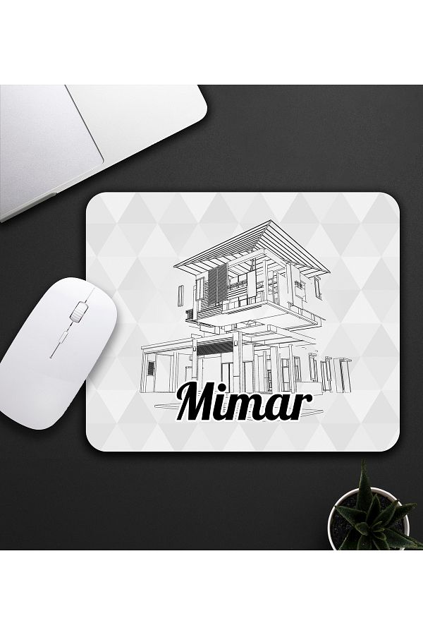 vegahediye v vega-Special Design for Architects Mouse Pad 23x19cm Mouse Pads Non-Slip Base De601 1