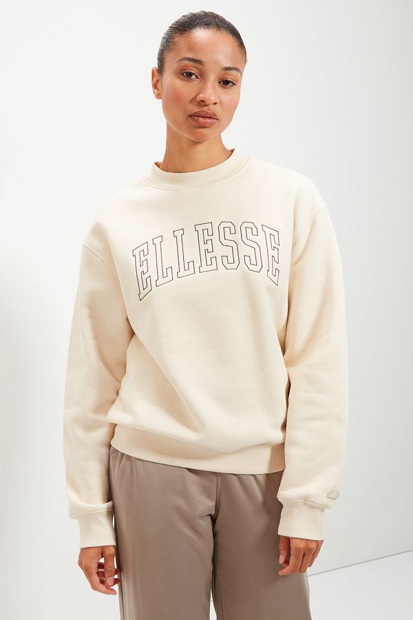 Ellesse white sweatshirt best sale