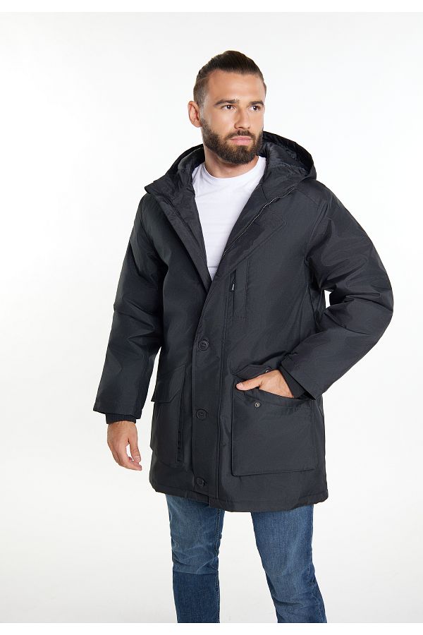 Icebound Parka Black Parka Trendyol