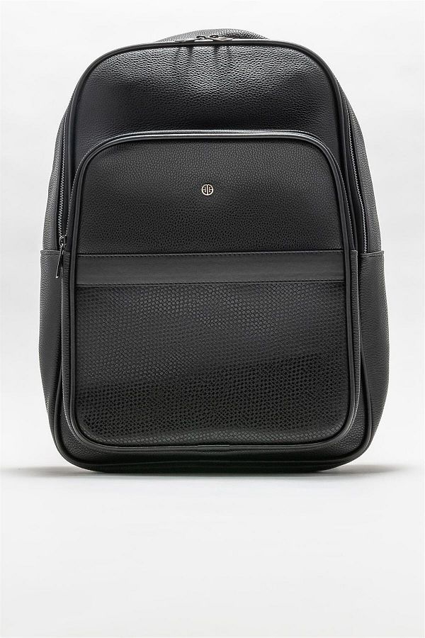Elle Backpack Black Plain Trendyol