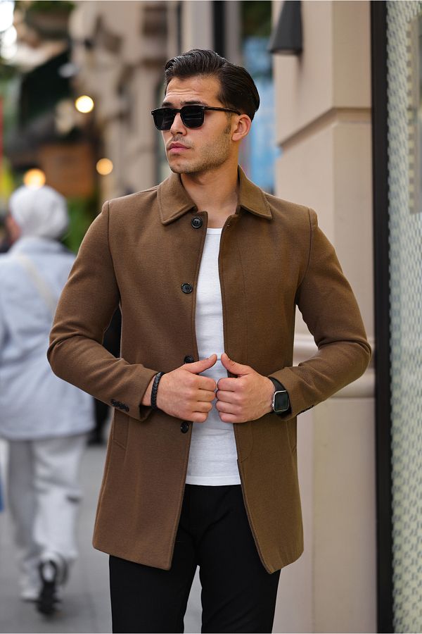 Slim deals fit coat