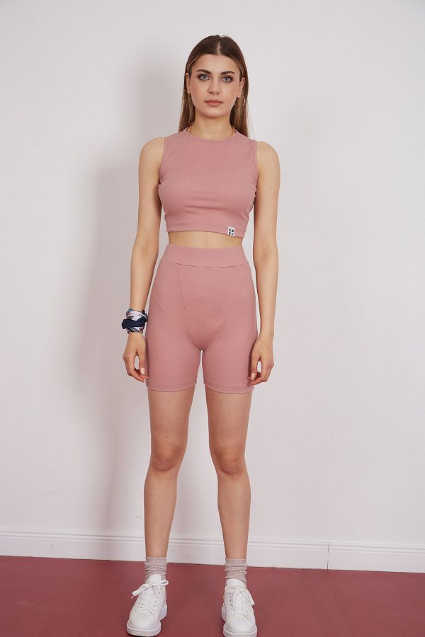 Eazy Co-Eazy Basic Dusty Rose Corduroy Set 1