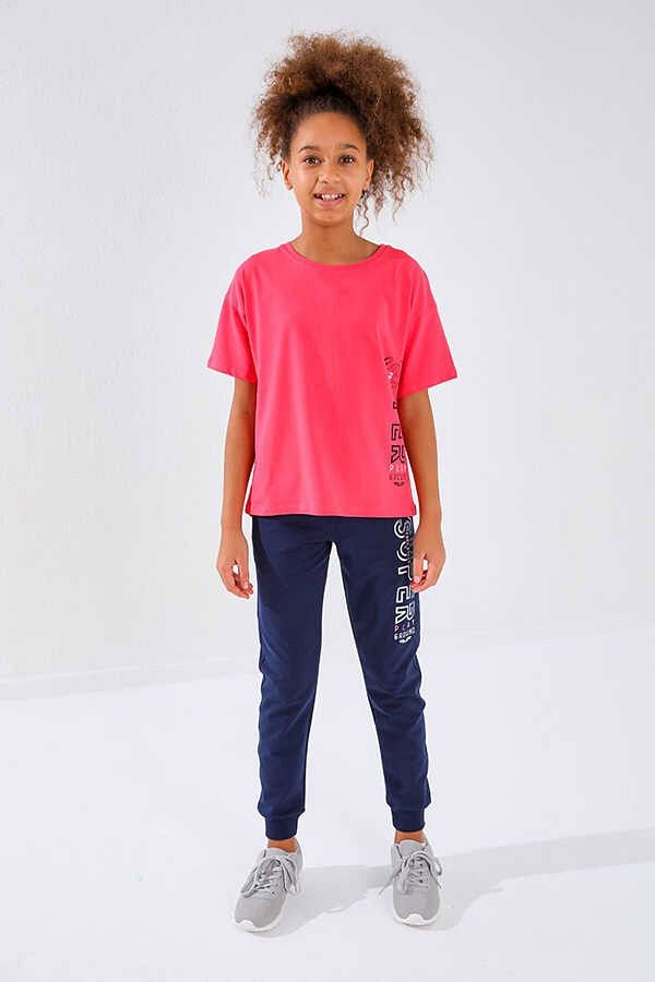FORINNS Unisex Kids Navy Blue Sweatpants Trendyol