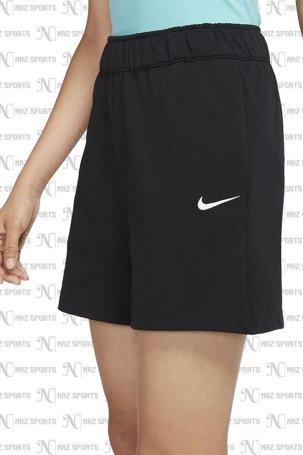 Nike Sports Shorts Black High Waist Trendyol