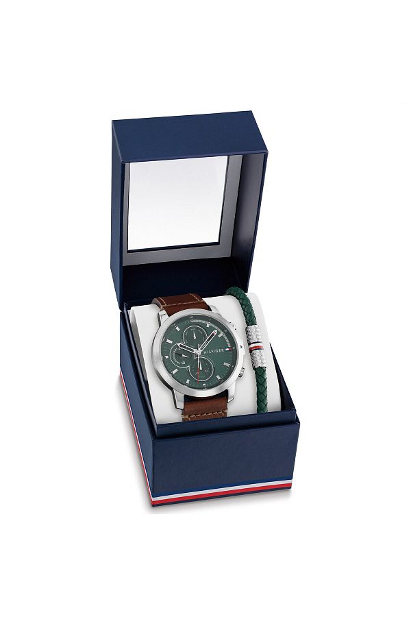 Tommy hilfiger watch and bracelet set on sale