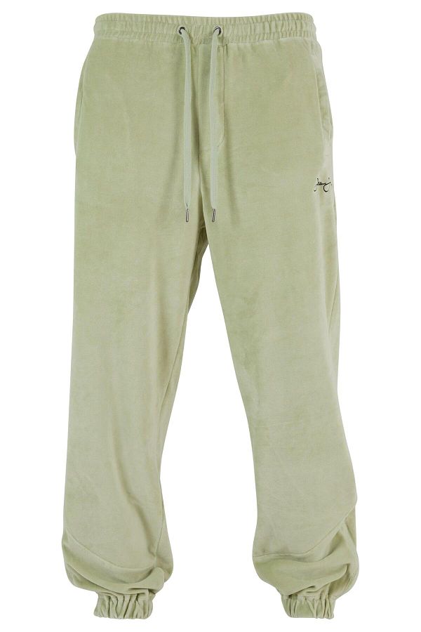 Sean John Herren JM PL021 100 07 SJ Script Logo Essential Velours Trackpants Trendyol