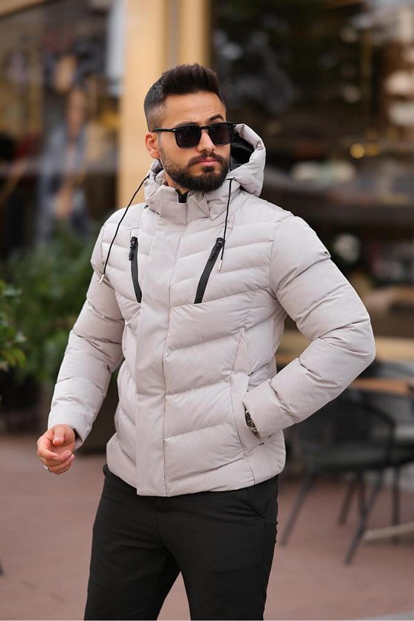 DOXGER-SEYYAR HOODED WINTER MEN'S COAT 1