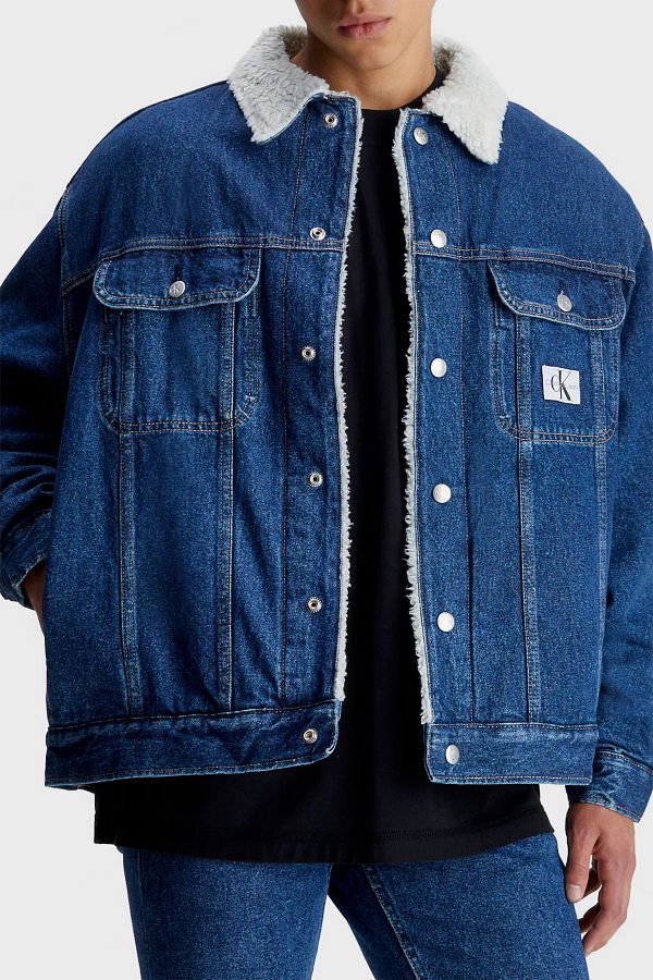 Calvin klein cotton jacket discount
