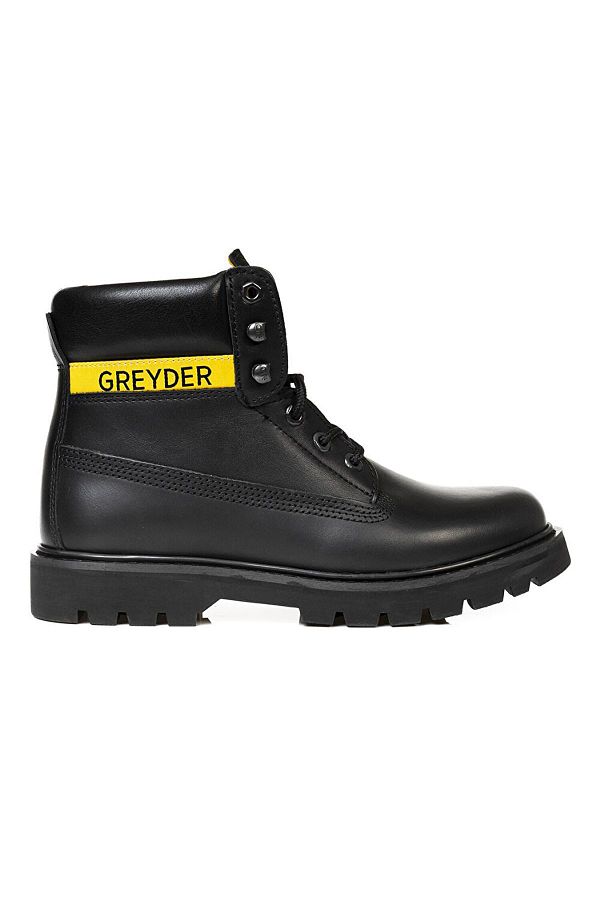 Greyder-3K1Bb10450 Basic Μαύρες Ανδρικές Μπότες 1