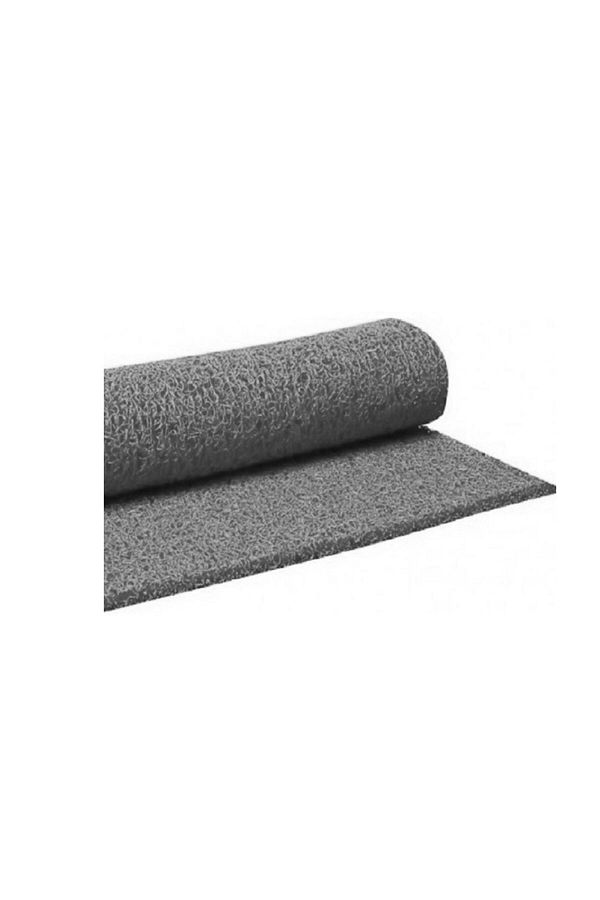 Platin Ambalaj-Plt Curly Mat Gray 100 X 50 Non-Slip Base Carpet Runner Door Mat 1