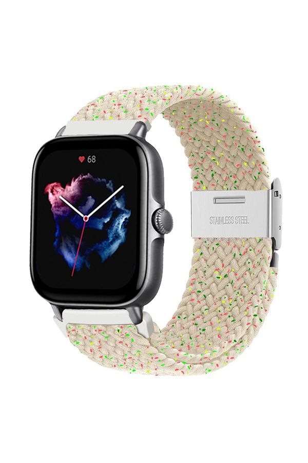 UnDePlus Samsung Galaxy Watch Gear S2 3 41mm 42mm Active 2 40mm 44mm Band Flexi Braid with Metal Clip Trendyol