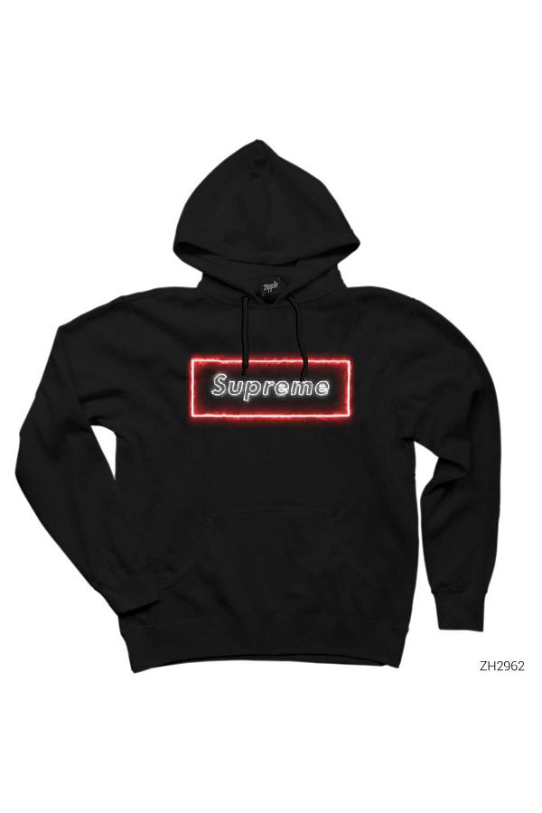 Neon supreme hoodie on sale