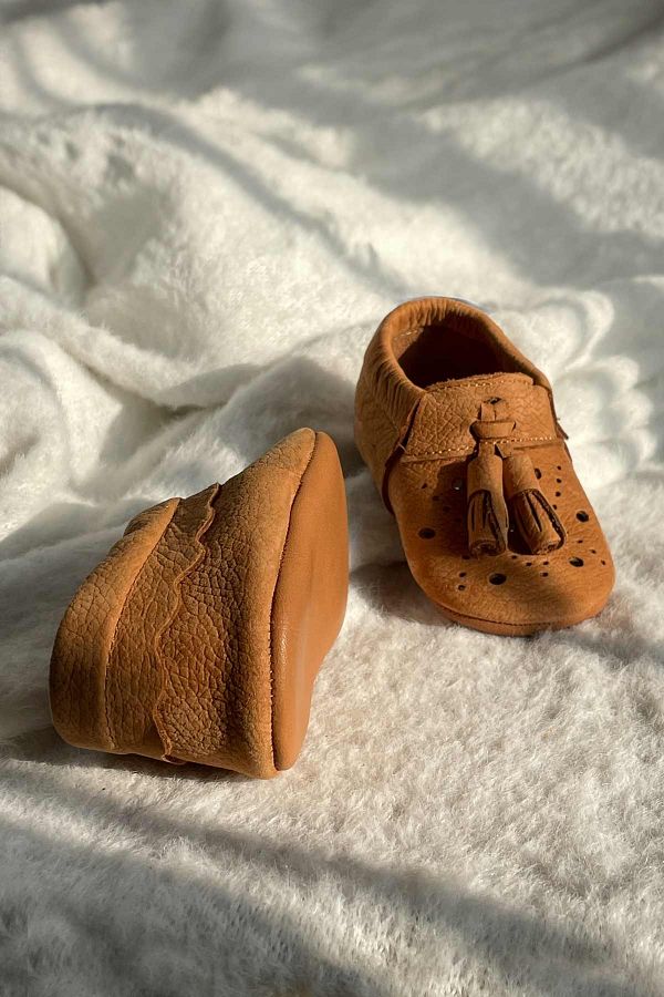 Genuine leather baby shoes clearance