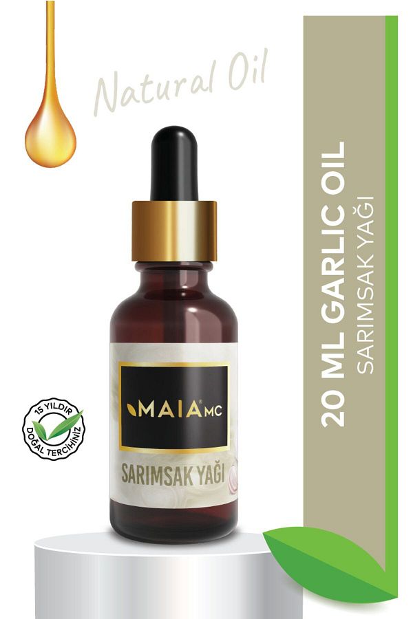 Maia mc-Garlic Oil - Helps Prevent Acne and Pimple Formation on the Skin 20 ml 1