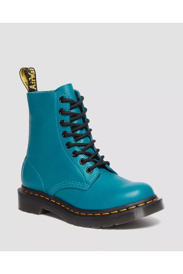 Dr Martens Ankle Boots Green Flat Trendyol
