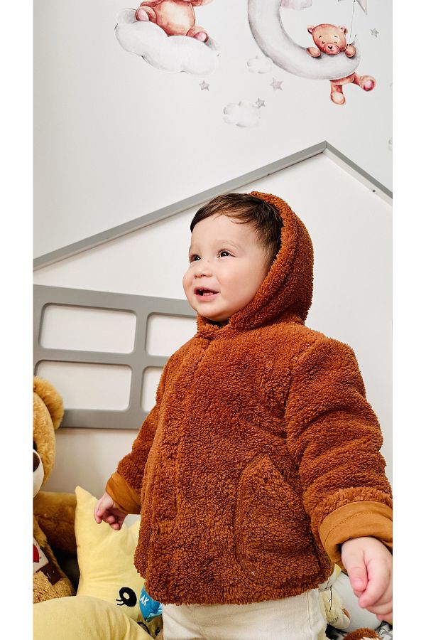 Teddy plush jacket 2025