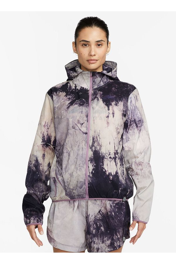 Nike Purple Regular Fit Women s Jacket Stand Collar DX1041 536 W NK TRAIL REPEL JKT Trendyol